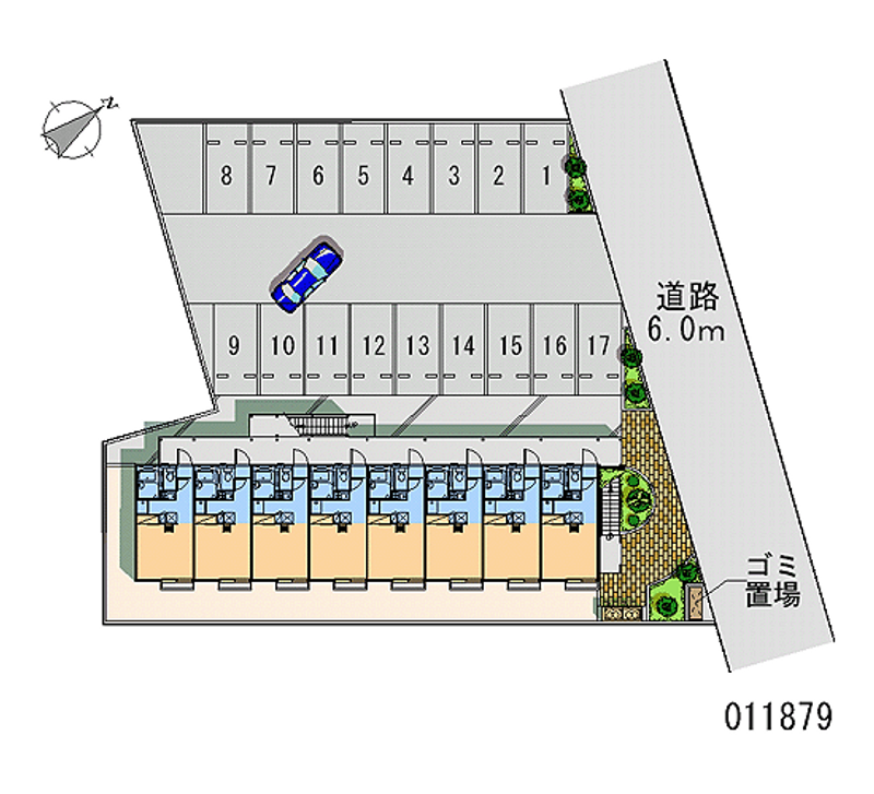 レオパレスＨＯＲＳＥ　ＲＯＡＤ 月極駐車場