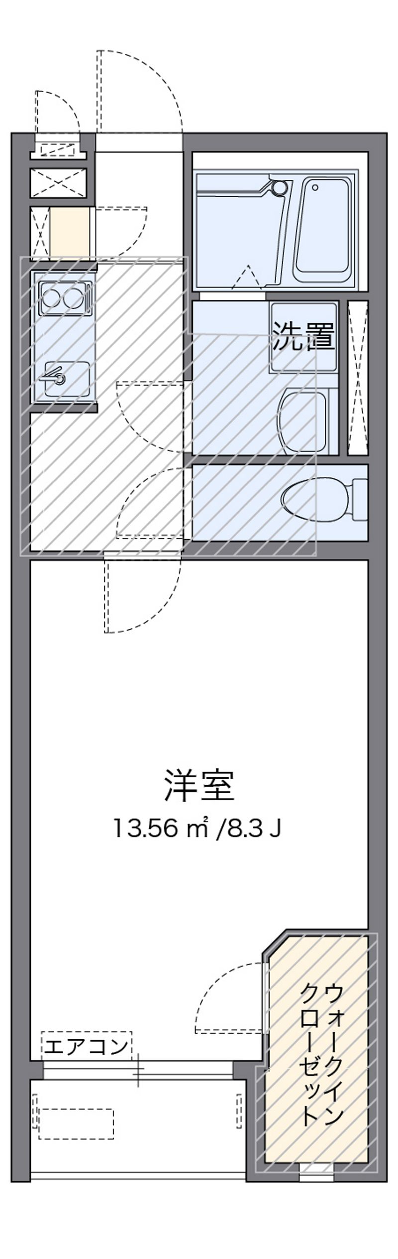 ミランダル　シエル　Ⅱ 間取り
