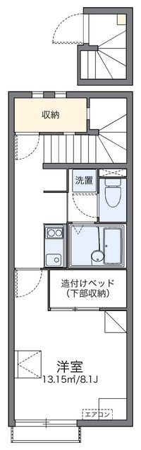 レオネクストグリーンメール富野 間取り図