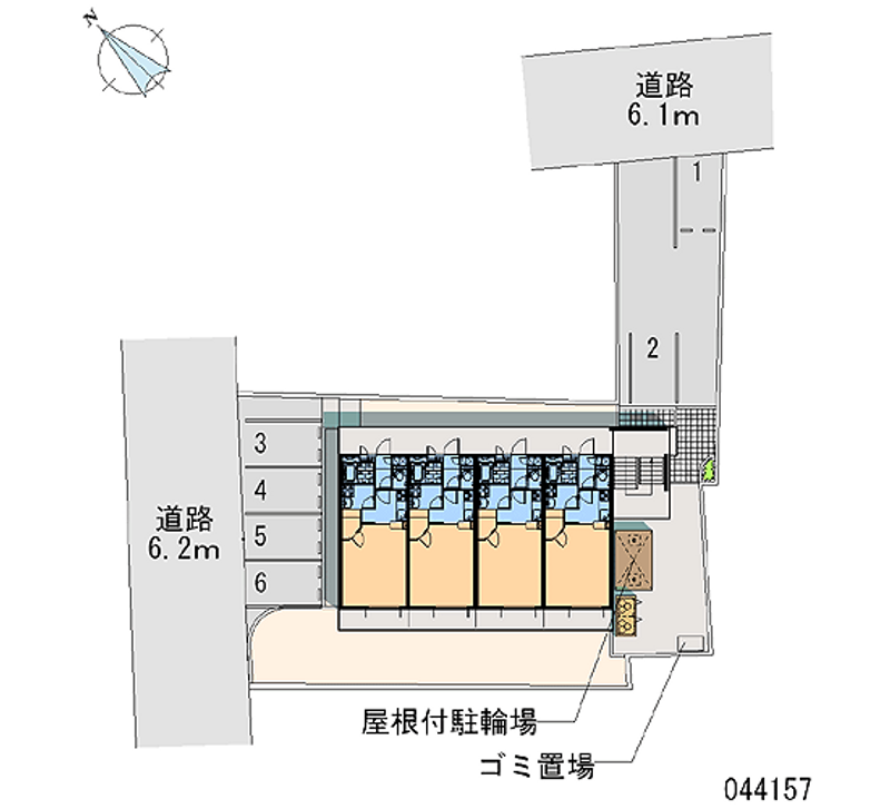 レオネクスト新町 月極駐車場