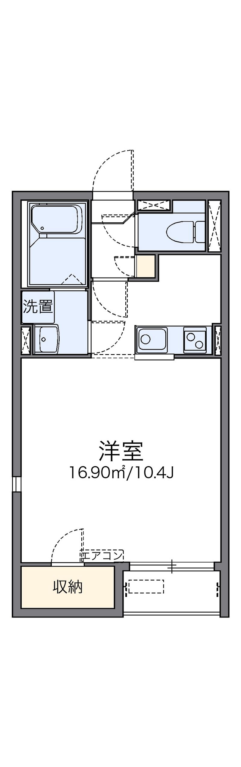 レオネクストウイング　片山Ⅱ 間取り