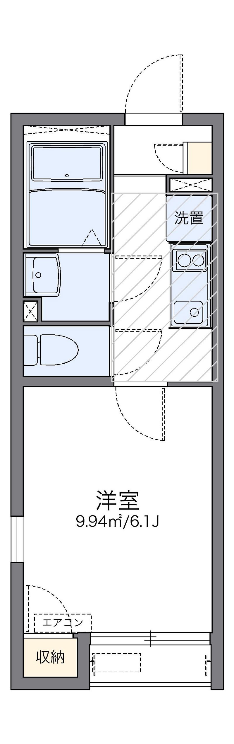 LEONEXT Mutsuai Floor plan