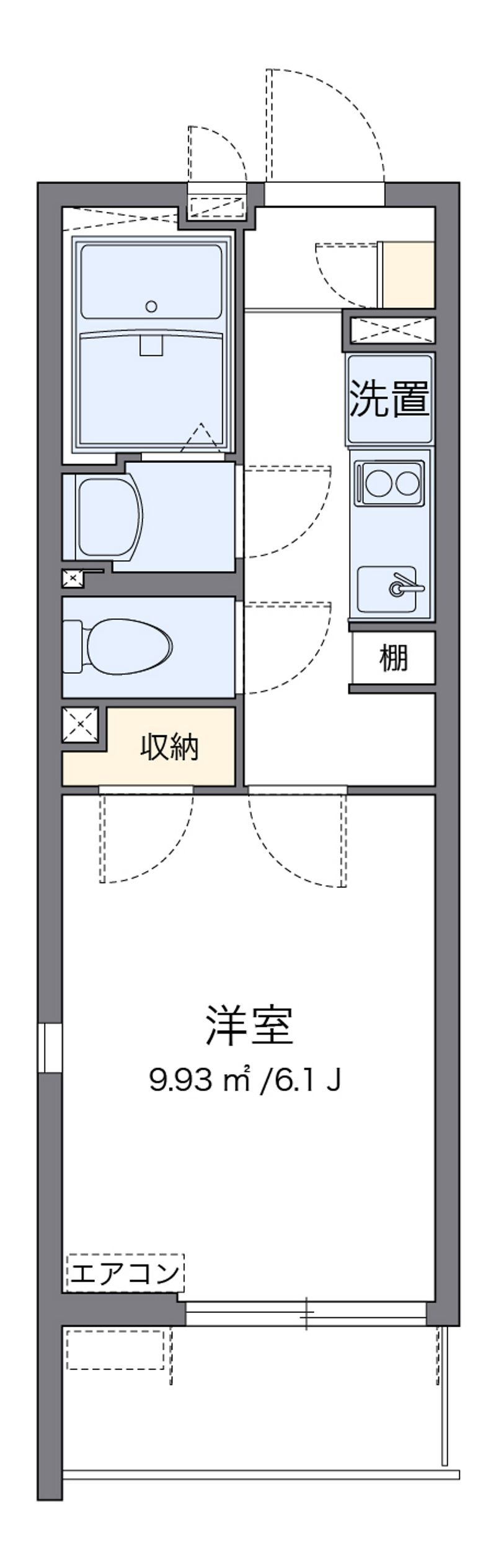 CLEINO Flatmate Sakura Floor plan