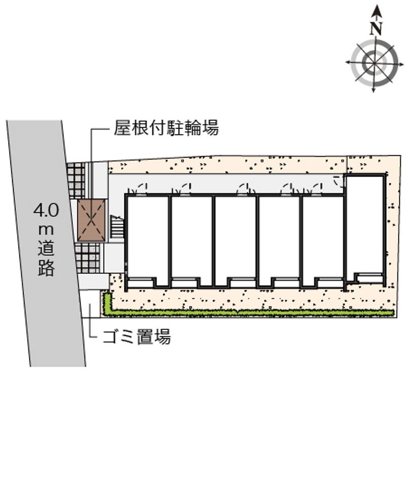 クレイノ布橋 配置図