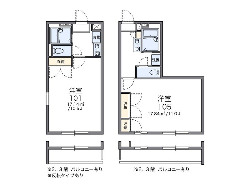 レオパレスＧＲＡＣＥⅢ 間取図