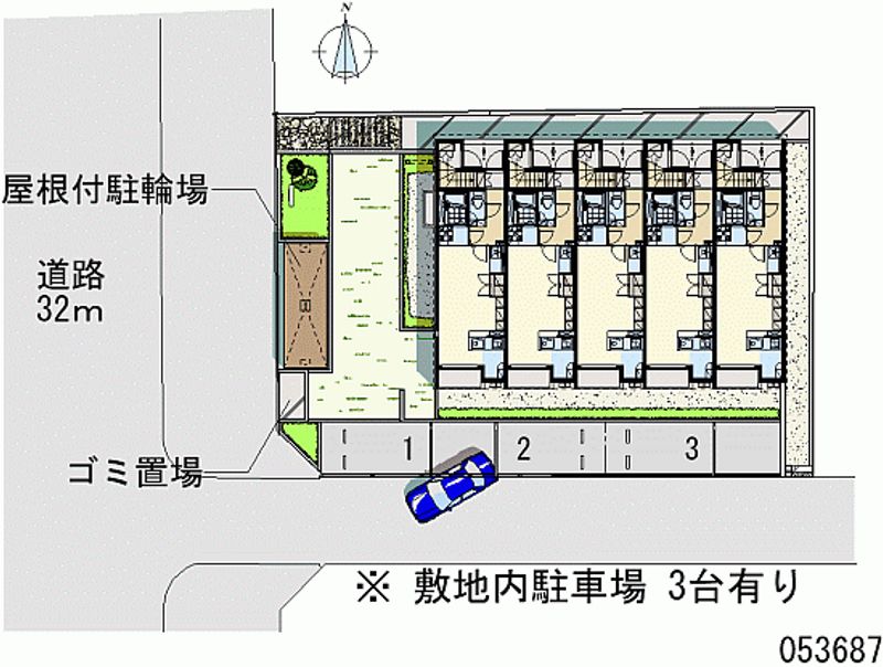 レオネクスト前浜 区画図