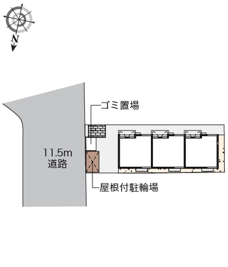 レオネクストみなとまち 配置図