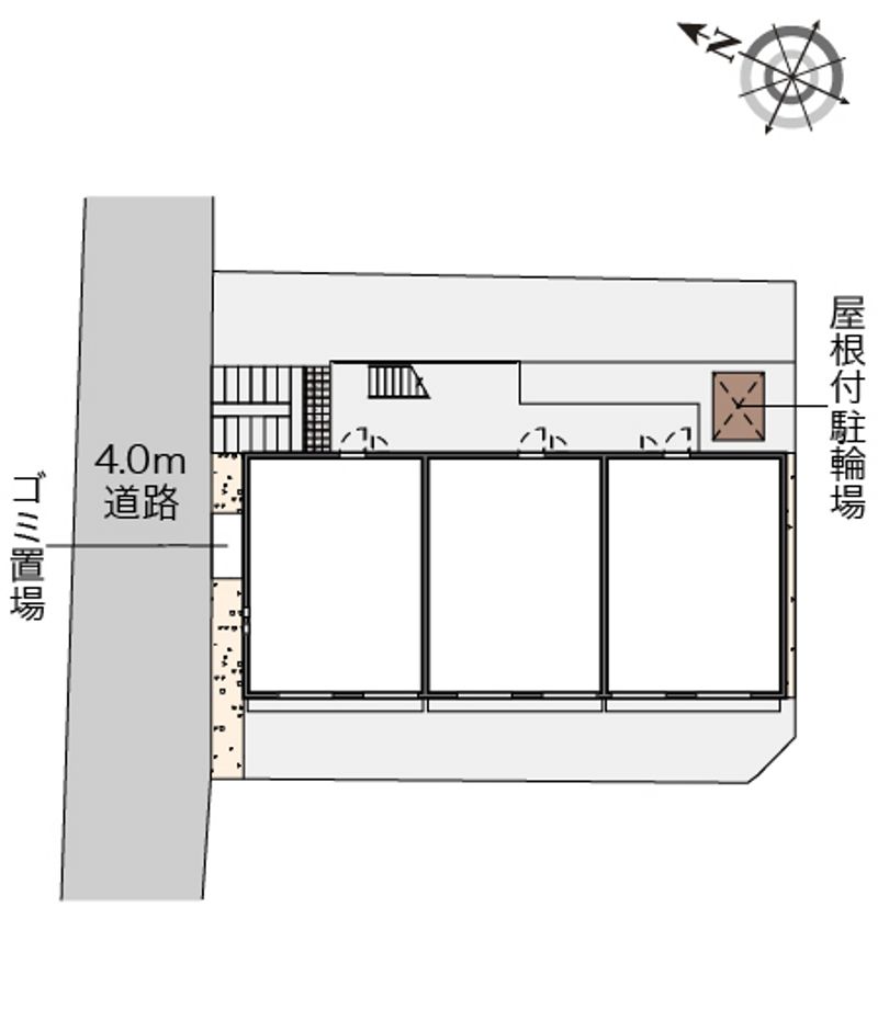 クレイノ桜山 配置図