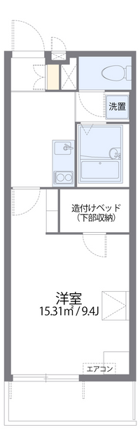 レオパレス博多豊Ⅱ 間取り図