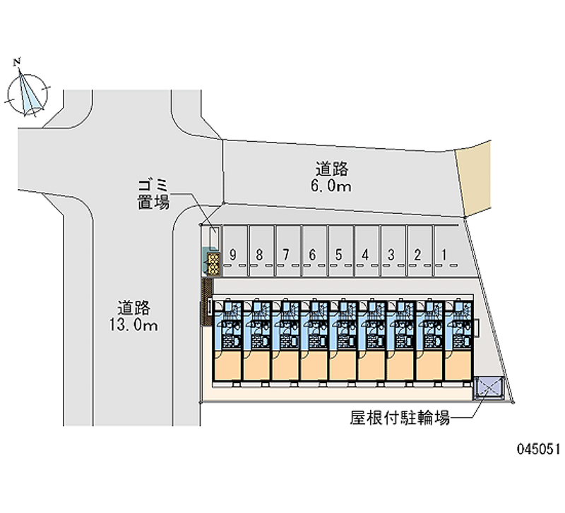 45051 Monthly parking lot