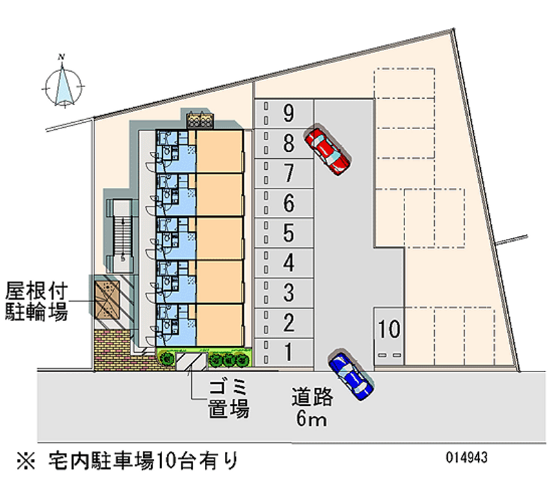 14943月租停車場