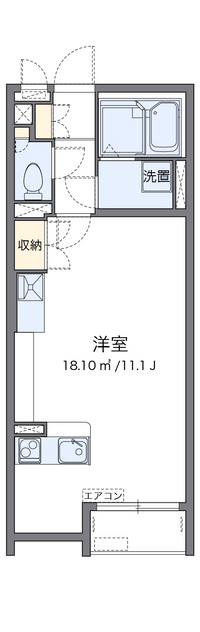 レオネクストレスポワール　砺波 間取り図