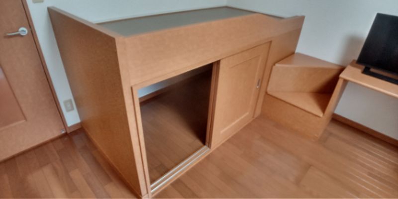 レオパレスヴェルデ 寝室