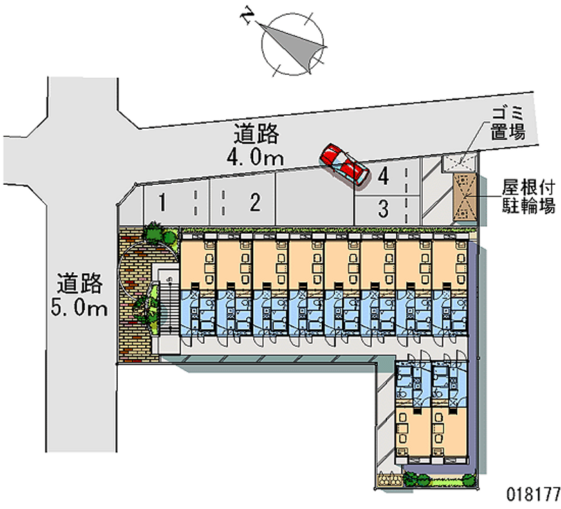 18177 Monthly parking lot