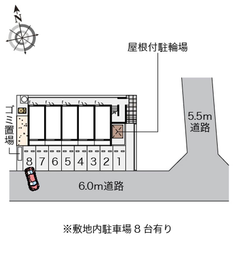 レオパレスＲＡＴＯＫＡ 配置図
