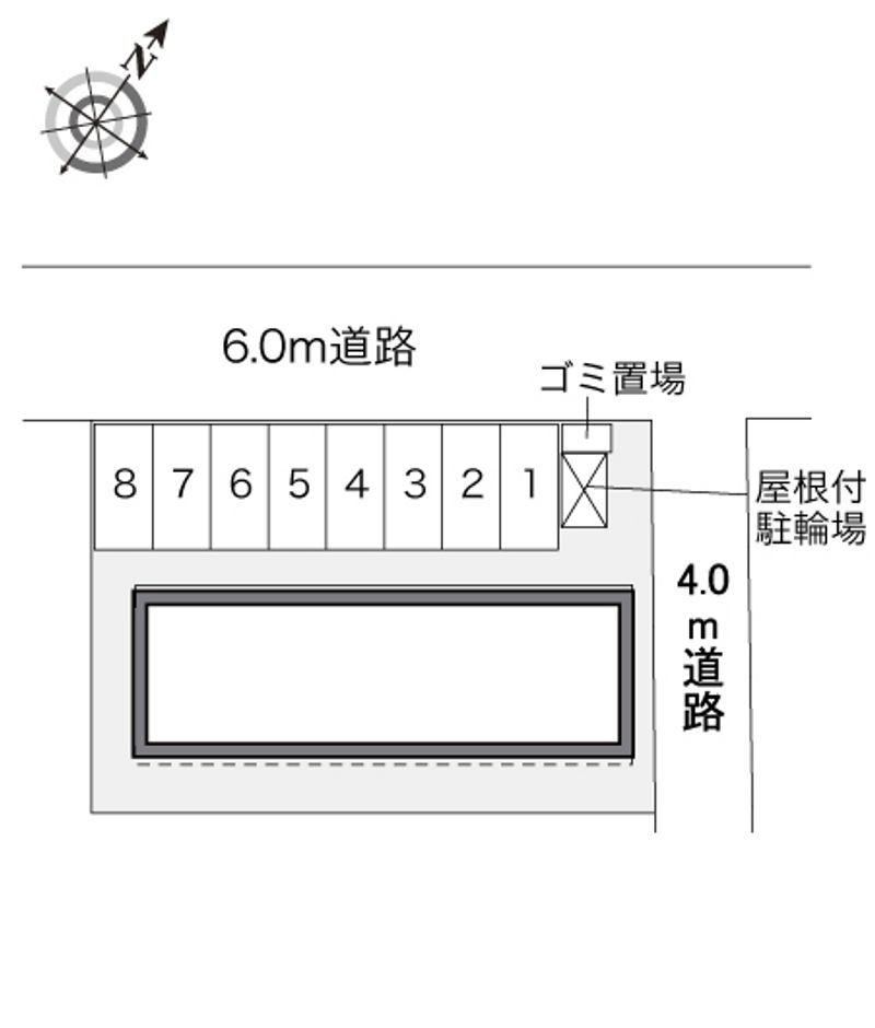 レオパレスラ　プランタン 駐車場