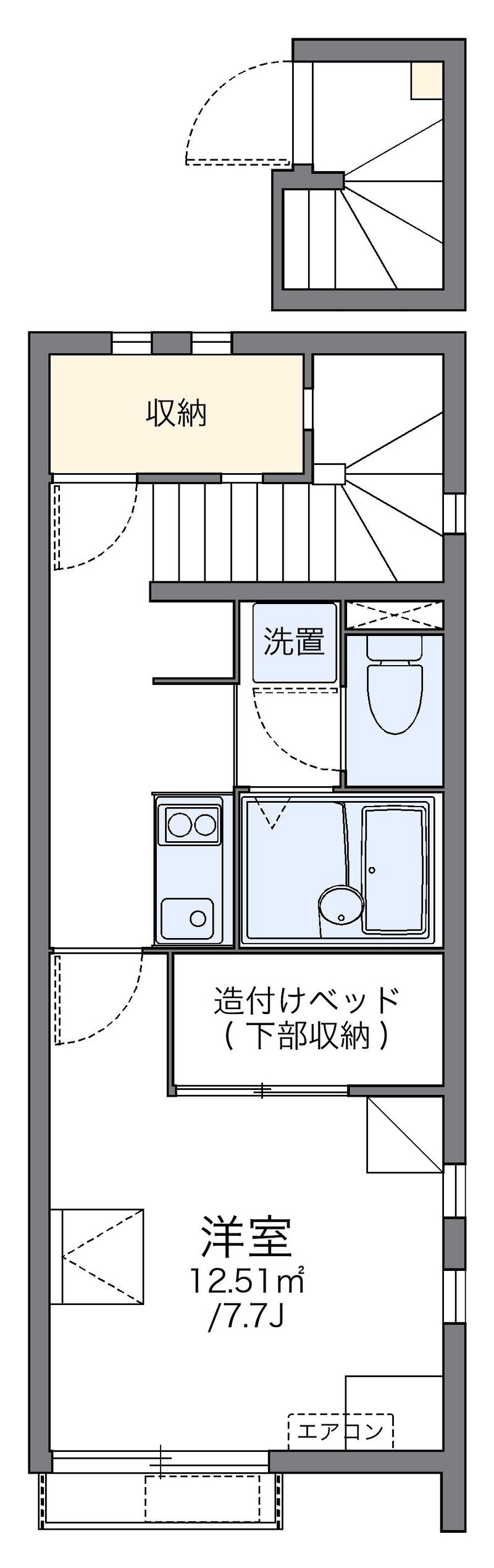LEONEXT Nishimachi Floor plan