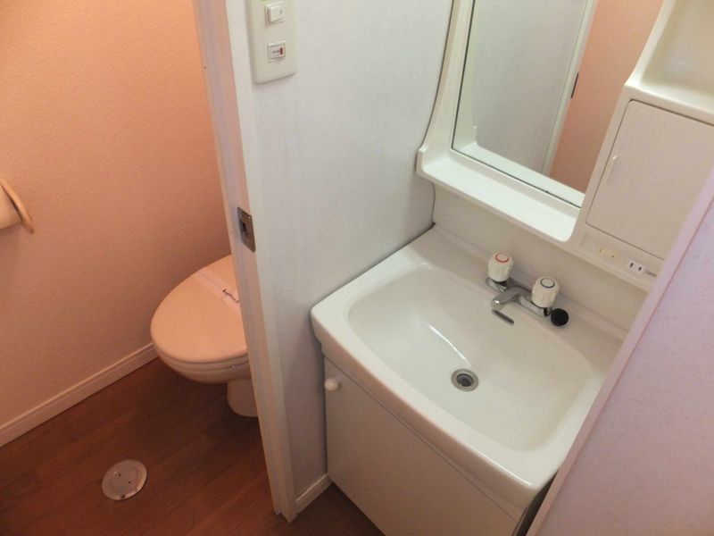 レオパレスピュアタウンⅡ 洗面台