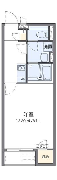 レオネクスト東たつみⅡ 間取り図