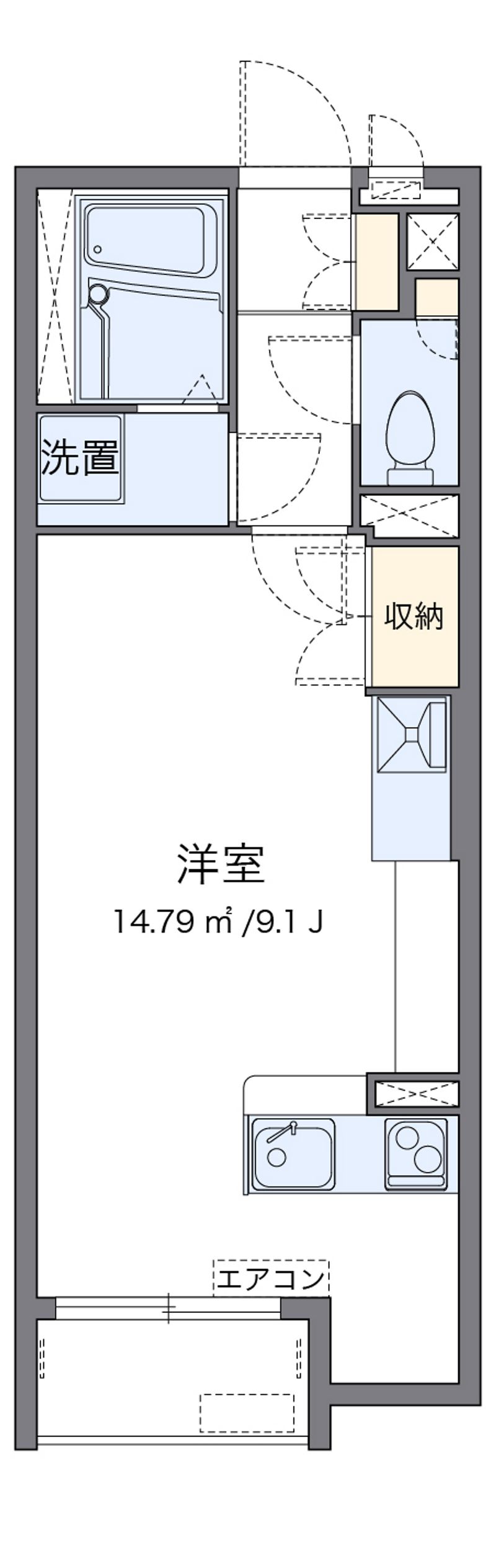 ミランダリアン 間取図