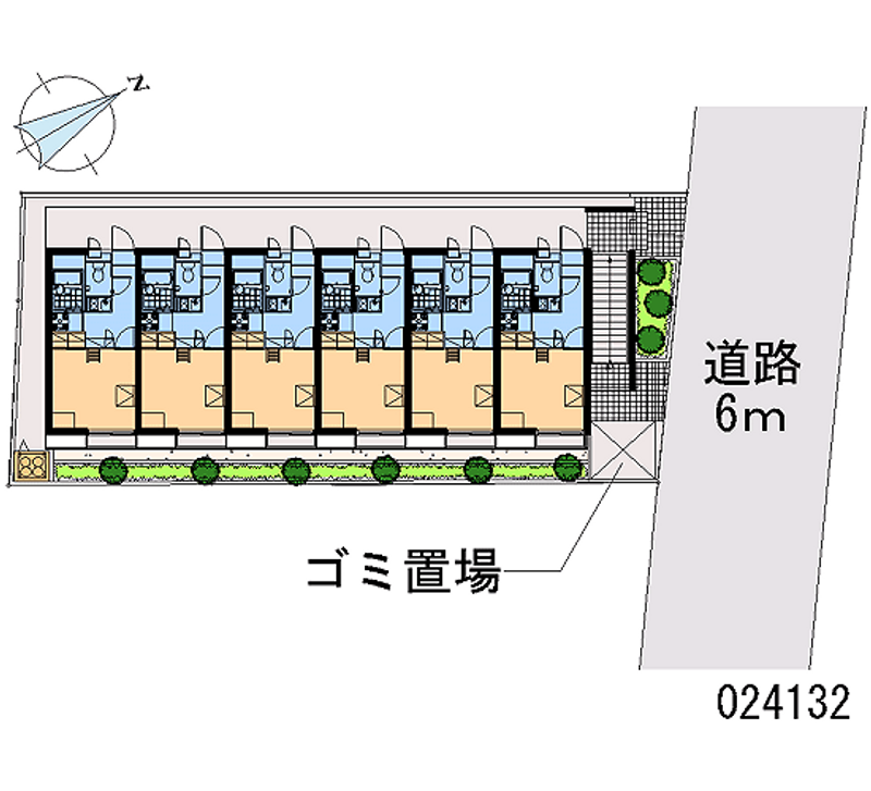 レオパレスＥＳＴ 区画図