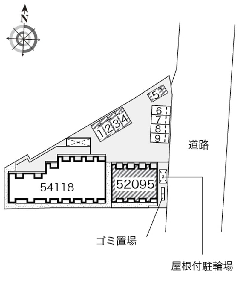 レオネクストアテナⅢ 配置図