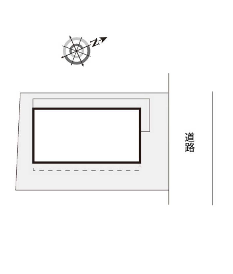 レオパレス柏ハイツ 配置図