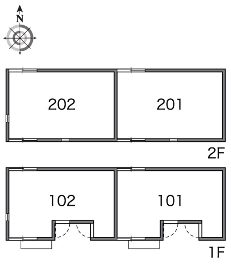 レオネクストＷＩＳＨ 間取り配置図