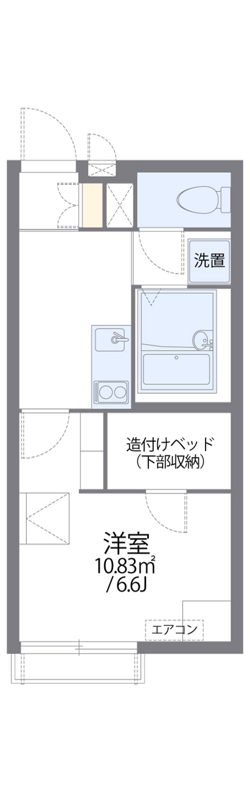 レオパレスＲＴフォーブル 間取図