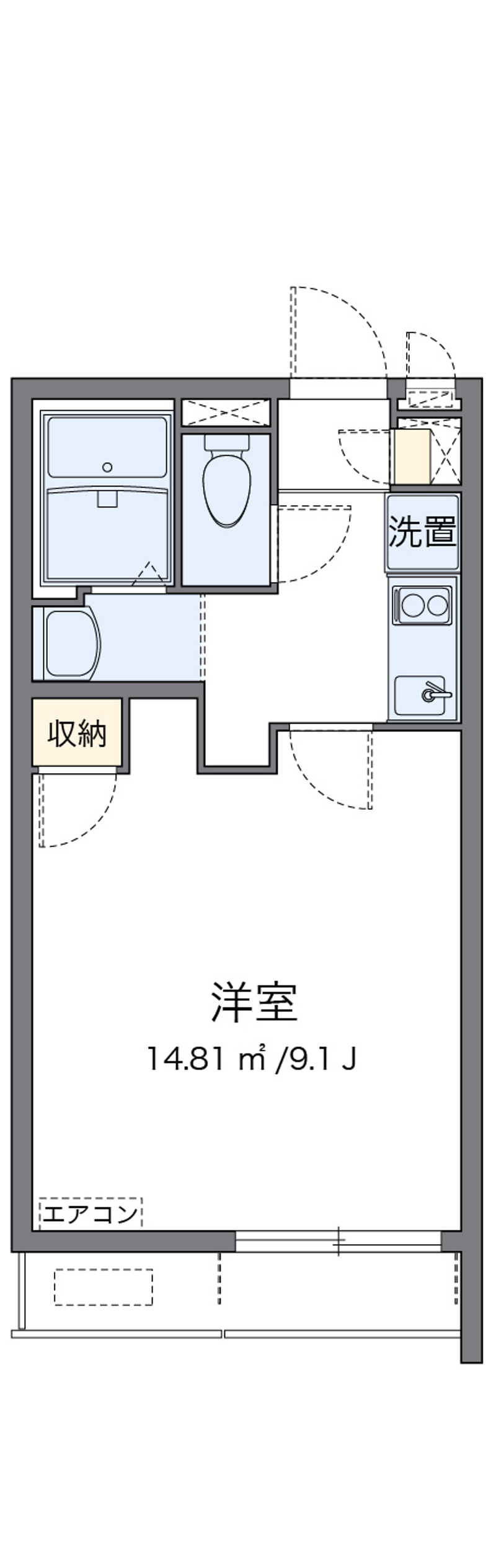 クレイノアルページュ 間取り