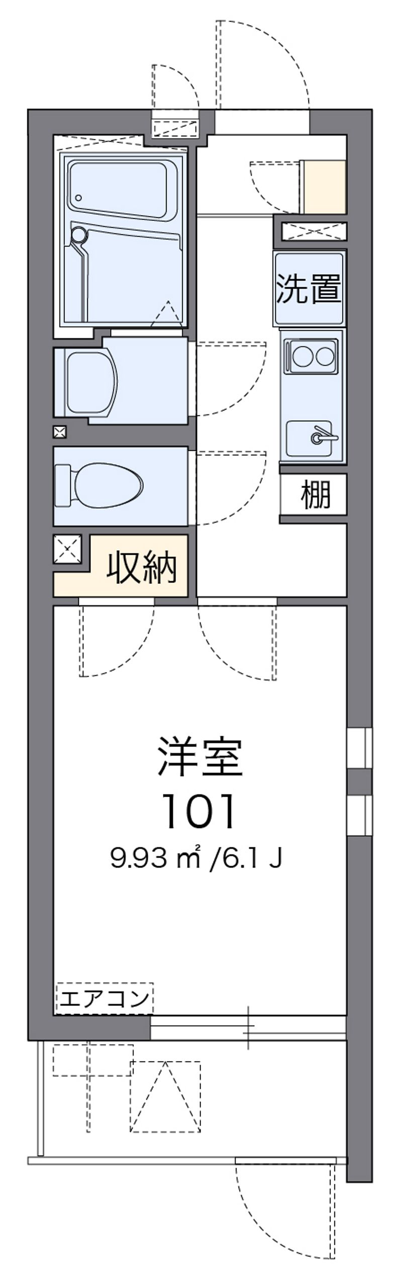 クレイノルノン 間取図