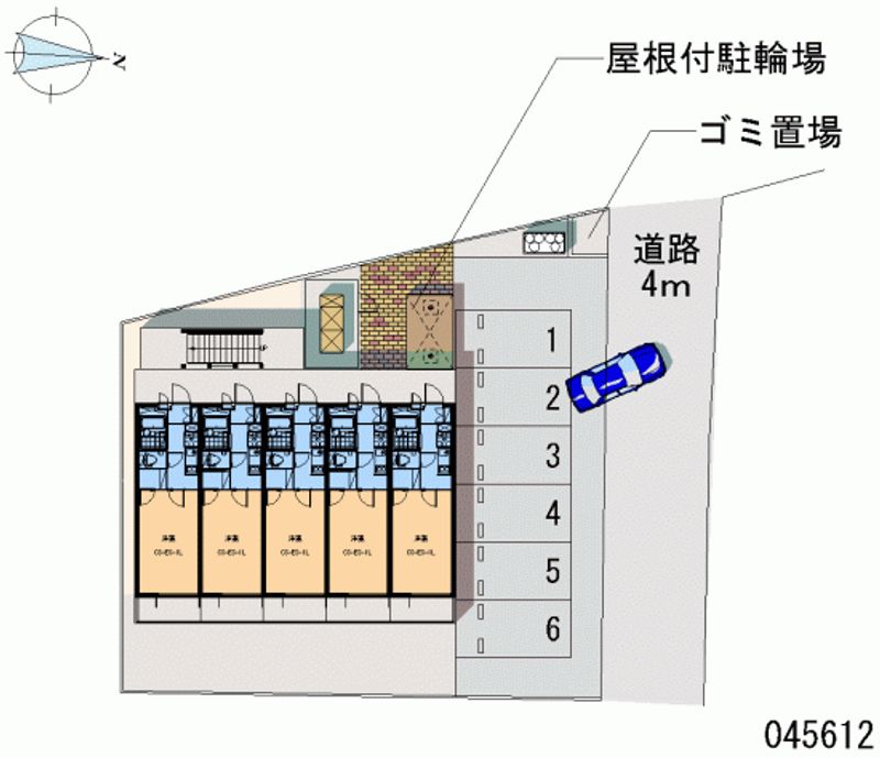 レオパレスＷｉｎｄⅡ 月極駐車場