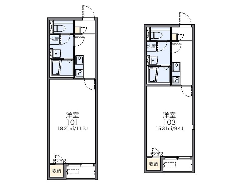 レオネクスト曙 間取図