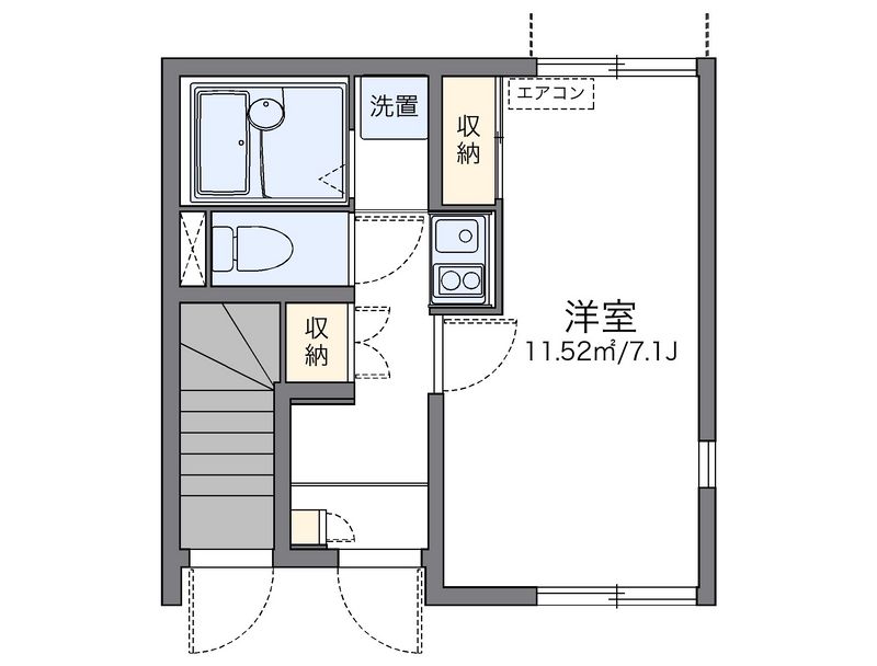 LEONEXT Arcadia Shirakawa IV Floor plan