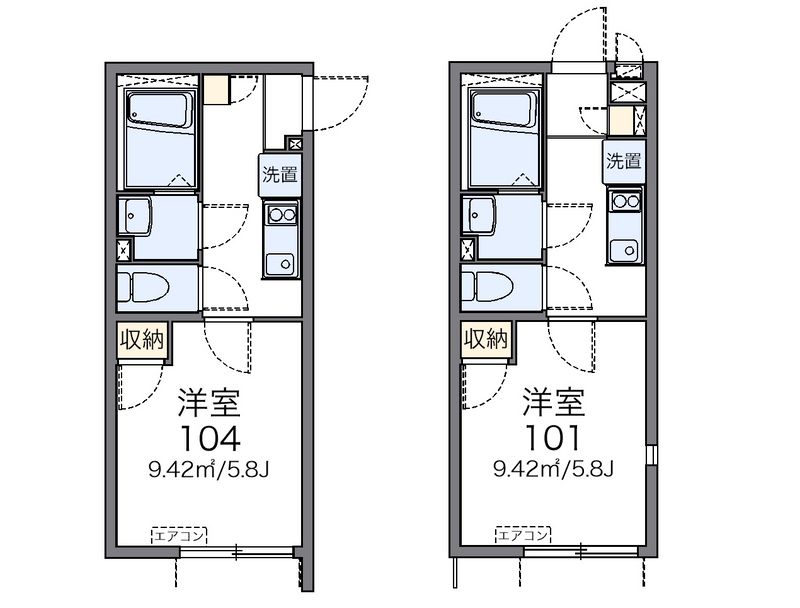 レオネクストソレイユ日吉 間取図