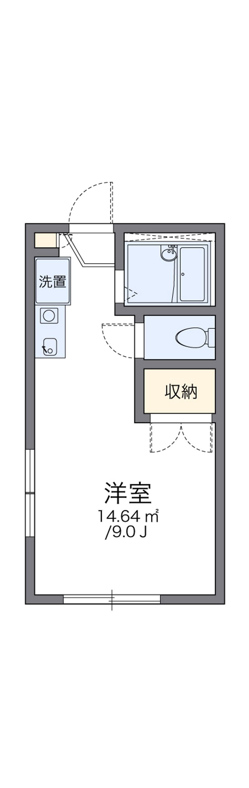 レオパレスシャルム 間取り