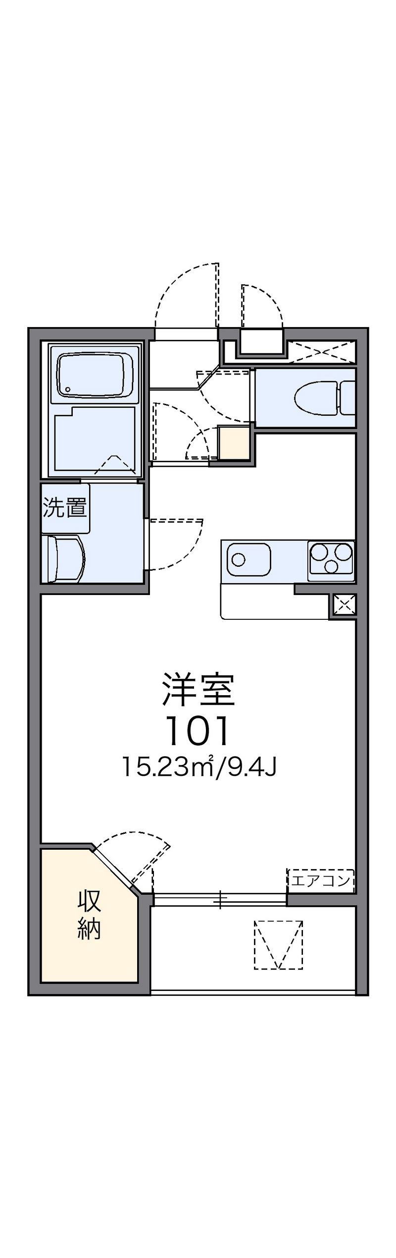 レオネクストヴァルトライゼⅡ 間取図