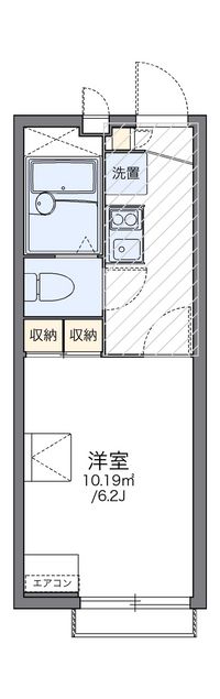 レオパレス猫座 間取り図