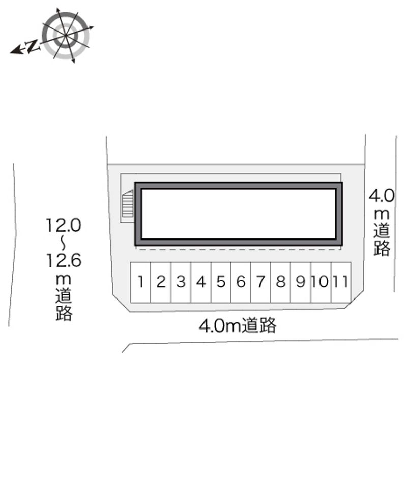 レオパレスＡＳＴＹ 配置図