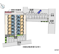 27637 Monthly parking lot