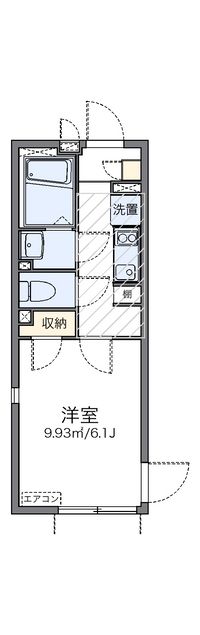 レオネクストボヌール 間取り図