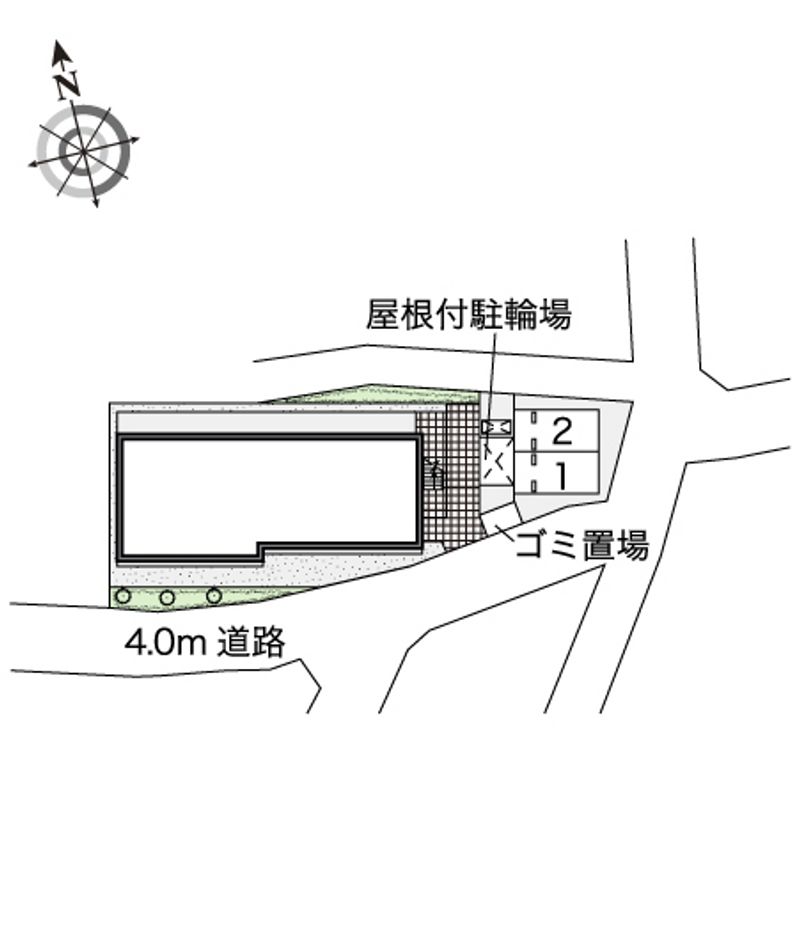 レオパレスフォーエヴァー 配置図