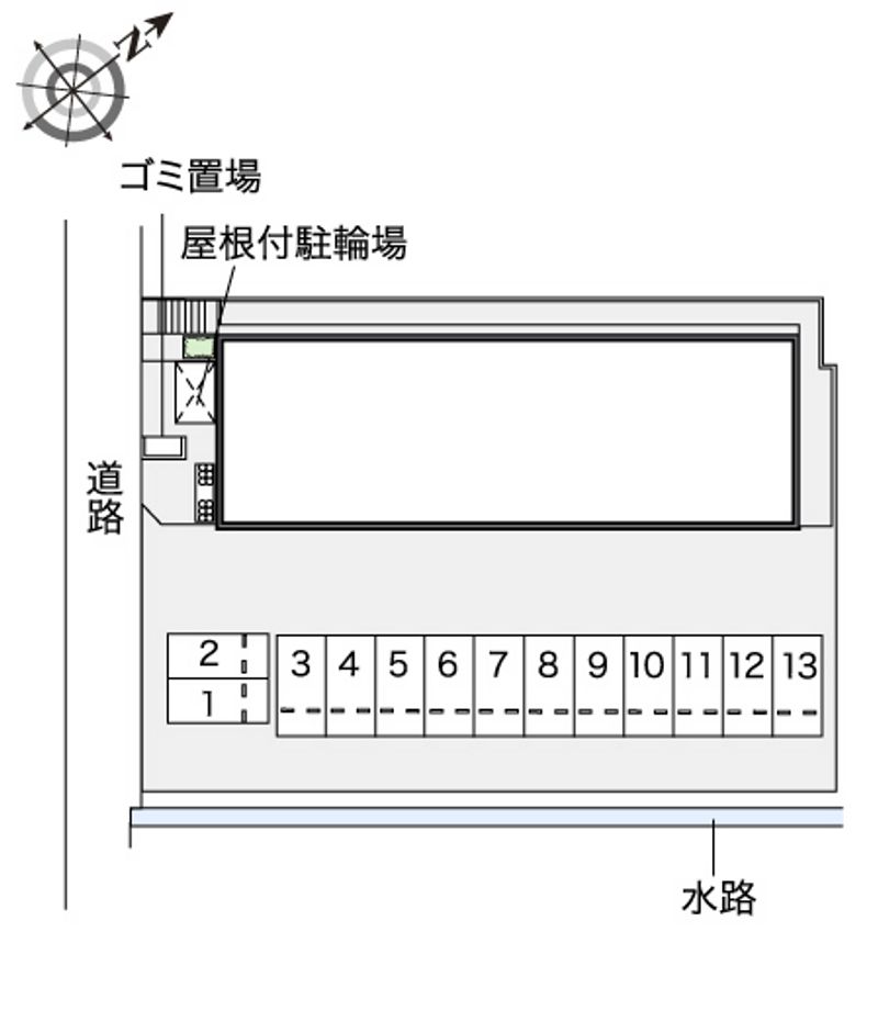 レオネクストリベールハイツ 配置図
