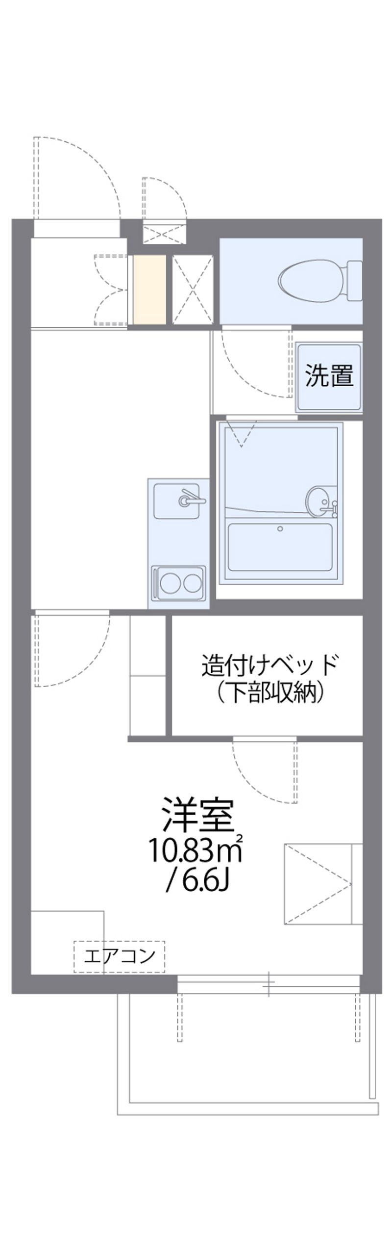レオパレスＲＴフォーブル 間取図