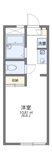 レオパレスセゾン 間取り図