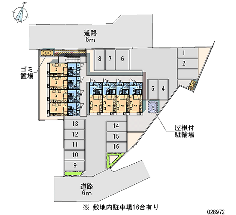 レオパレスアトレ　ＳＫＭⅡ 月極駐車場