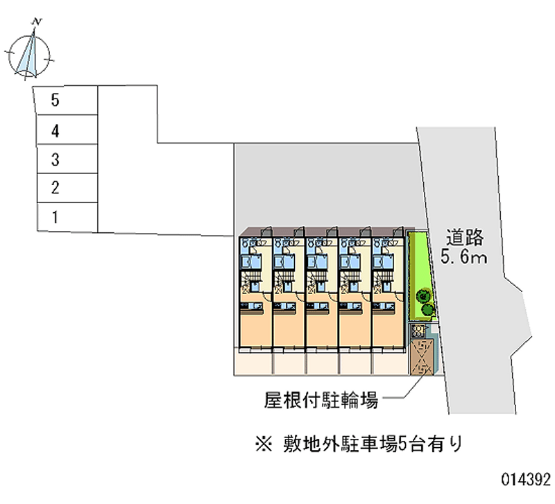 14392 Monthly parking lot