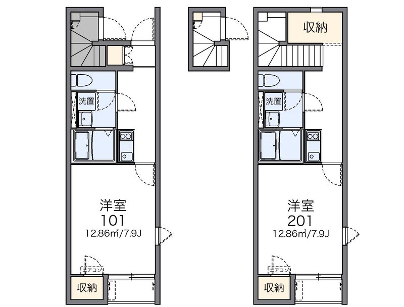 レオネクストレジデンス　シーマ 間取図