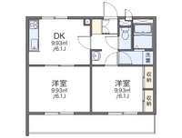 レオパレスデンファレ 間取り図