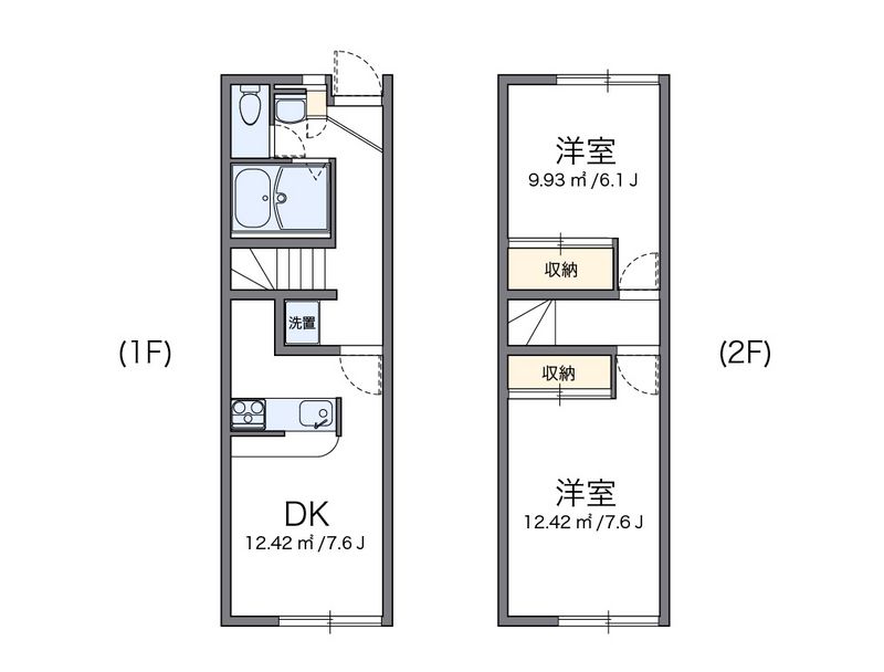 レオパレス陣場 間取図